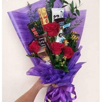 Chocolate Bouquet (Natural & Artificial)